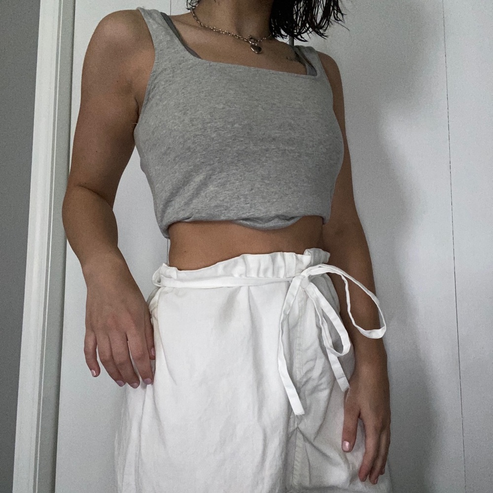 Women’s White Wide-Leg Pants